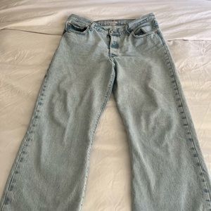Levi’s Ribcage Straight Ankle Jeans SZ 33